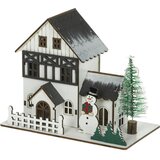 Retlux LED božićna dekoracija LED/2xLR44/topla bela kućica | Eponuda.com