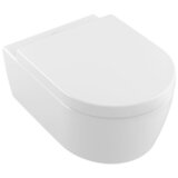 Villeroy & Boch viseča brezrobna WC školjka s počasnim zapiranjem AVENTO 5656 RS 01 White Alpin | Shoptok.si
