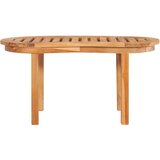 Maison Chic Klubska mizica - kavna mizica - Nizka mizica 90x50x45 cm trdna tikovina, (21754642) Cene