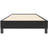 Box Spring krevet bez madracem crni 100x220 cm samt | shoptok.hr