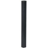 vidaXL Preproga pravokotna črna 60x100 cm bambus | Shoptok.si
