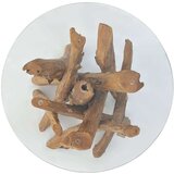  Klubska Mizica iz Masivne Tikovine 60 cm, (20713800) | Shoptok.si
