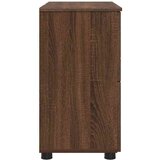 vidaXL Kopalniška omarica s predalom Rjavi hrast 76.5 x 35 x 64 cm | Shoptok.si