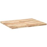 Stolna Mizna plošča pravokotna 100x80x4 cm trden akacijev les, (21412207) | Shoptok.si