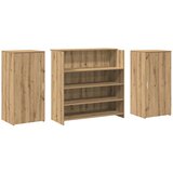  Recepcijski stol 200x50x103,5 cm od konstruiranog drva | shoptok.hr
