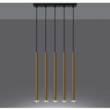  Obesna svetilka PASTELO 5L polirano zlato, (21348090) | Shoptok.si