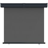 Balkonski bočni awning 100% poliester, željezo, čelik | shoptok.hr