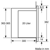 Siemens BF525LMB1 iQ500 Vgrajen pec 38 mikrovalovni cm visok Crna, nerjavece jeklo | Shoptok.si