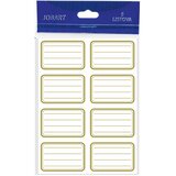  ETIKETE ŠKOLSKE 8/1X5 LINIJE SORTIRANO | shoptok.hr