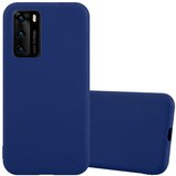 Cadorabo Case, združljiv s Huawei v Candy Tarmno Blue - zaščitna prevleka iz fleksibilnega silikona TPU, (20579434) | Shoptok.si