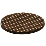 Protizdrsna podloga (Ø x V: 40 x 3 mm, Rjave/bež barve, Lepljenje, 4 kos)
