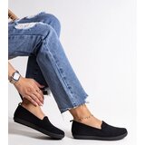 Gemre Black slip-on fabric sneakers Shadhi | shoptok.hr