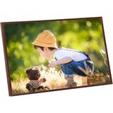  Okviri za fotografije 3 kom za zid i stol brončani 70x90 cm MDF | shoptok.hr