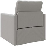 SOFA na podu 2-u-1 Oblak Sivi 74x77x81 cm Tkanina | shoptok.hr