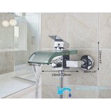 EYN Stenska armatura za kad iz kaljenega stekla | armatura SK0264 | Shoptok.si