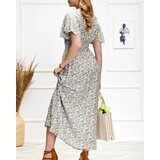 Resti Women's floral midi dress in purple - Clothing | Shoptok.si