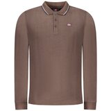  Muška dugačka polo majica NORWAY 1963, smeđa Cijene