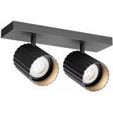  Redo 01-3403 - DELPHI spot svetiljka 2xGU10/7W/230V crna | Eponuda.com