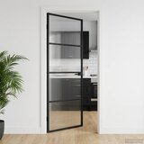  Vrata za dom 83 x 201,5 x 3,5 cm Aluminij i kaljeno staklo | shoptok.hr