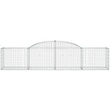  Gabionska košara s lukom 300 x 50 x 60/80 cm pocinčano željezo | shoptok.hr