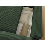 Bobochic Paris Tamno zelena sklopiva kutna garnitura od samta (s lijevim kutom) Lucien – | shoptok.hr