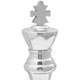  Skulpture 2 pcs Srebrno 17 x 17 x 42 cm Aluminij | Eponuda.ba