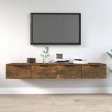 vidaXL Zidni ormarići 2 kom boja hrasta 68x30x20 cm konstruirano drvo Cijene