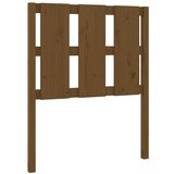 Maison Chic posteljno vzglavje - vzglavna omarica - nočna omarica medeno rjavo 80,5x4x100 cm trdna borovina, (21707156) | Shoptok.si