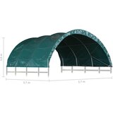 Šator za stoku PVC 3,7 x 3,7 m zeleni | shoptok.hr