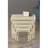 Hanah home set od 4 umetnutih stočića Saray Avangart, krem Cene