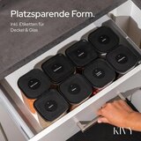 KIVY 4x 400 ml steklena posoda za shranjevanje s pokrovom | Shoptok.si