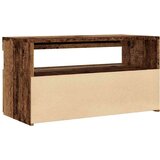  TV omarica z LED lučkami, les, starinski les, 75x35x40 cm, 2 kos | Shoptok.si