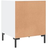  Noćni ormarići 2 kom bijeli 40 x 40 x 50 cm konstruirano drvo | shoptok.hr