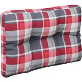  Jastuk za palete crveni karirani 60 x 40 x 12 cm od tkanine | Eponuda.com