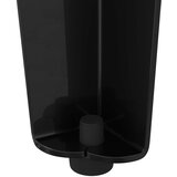  Noge namještaja 2 pcs Crna 54,1 x 54,1 x 100 mm Željezo | shoptok.hr