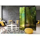 Artgeist PARAVAN 135/172/3 cm zelena, temno zelena Slike