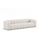 Micadoni Krem sofa od šenila 290 cm Lupine – | shoptok.hr