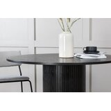 Venture Home Bianca okrugli blagovaonski stol ⌀110 cm, crni | shoptok.hr