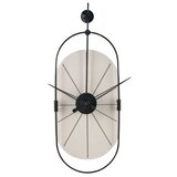 WALLXPERT dekorativni metalni zidni sat sntr white | ePonuda.com