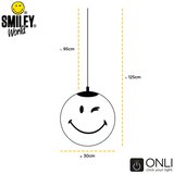 Lesnina XXXL ONLI - Dečiji luster na sajli SMILEY 1xE27/15W/230V žuta | Eponuda.com