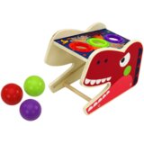  Drveni dinosaur s činelama 2u1 - šareni | Shoptok.si