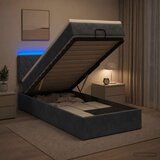  od pjene s madracem i LED-om Tamnosiva 90 x 200 cm | shoptok.hr