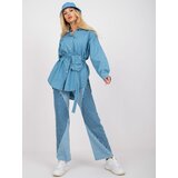 RUE PARIS Shirt-RO-KS-GMK-2303.44-blue | shoptok.hr