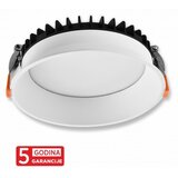 Mitea Lighting ugradna led svetiljka bela 18W 3CCT 3000/4000/6000K IP40 UGR<19 (TC-D21-DLR18) 5Y M205318-W Cene