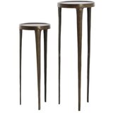 Light & Living Metalni okrugli pomoćni stolići u setu 2 kom 35x35 cm Tobias – | shoptok.hr