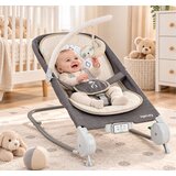 Kids II Ingenuity Happy Belly Parker 2u1 njihalica/ležaljka za bebe 0-6m sa masažerom Slike