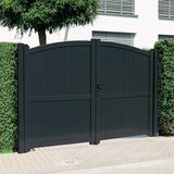 SONCOST dvokrilna vrtna vrata soncost CL06 (š: 305,2 cm, v: 185,6 / 206,5 / 185,6 cm) | Shoptok.si