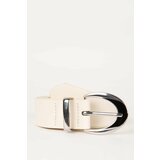 Defacto Woman Oval Buckle Faux Leather Classic Belt cene