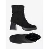 Shelvt Elegant black ankle boots on a stable heel | Shoptok.si