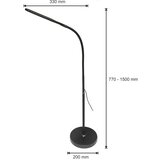  LED prigušiva lampa 3u1 LED/10W/230V 3000/4000/6000K CRI 90 crna | Eponuda.com